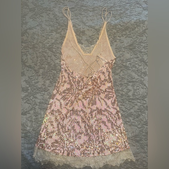 NEW Free People- Intimately Free People Rise & Shine Embellished Slip | Size XS - Picture 3 of 6